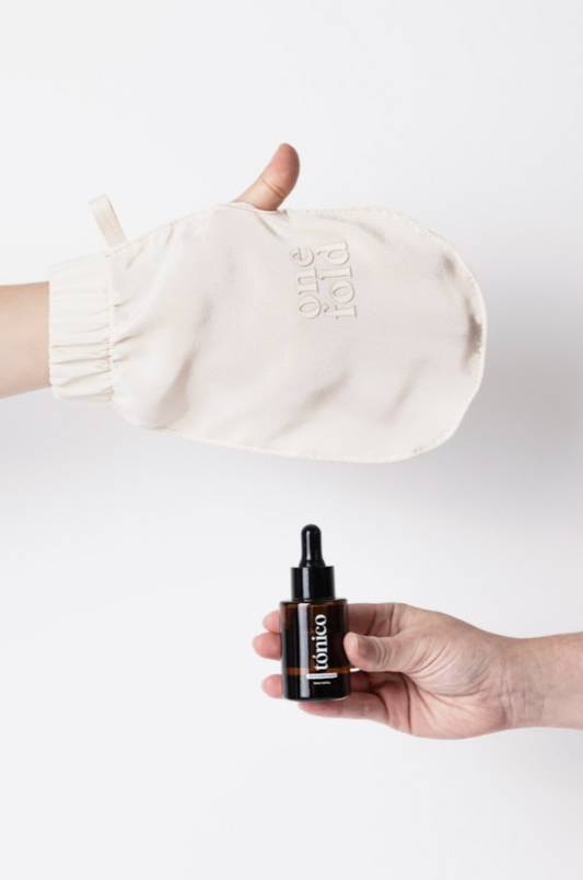 GUANTE EXFOLIANTE + TONICO KIT