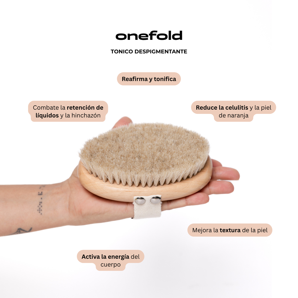 KIT EXFOLIACIÓN (Guante exfoliante + Cepillo en seco)